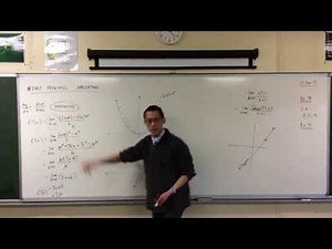 Applying First Principles to x² (2 of 2: What do we discover?)