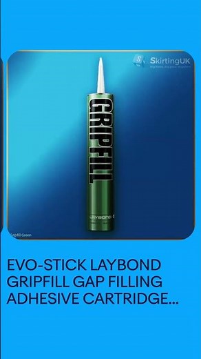 Evo-Stik Gripfill Gap Filler Demo 🧱🔧 | #EvoStikGripfill, #GapFillingAdhesive, #SolventFreeAdhesive