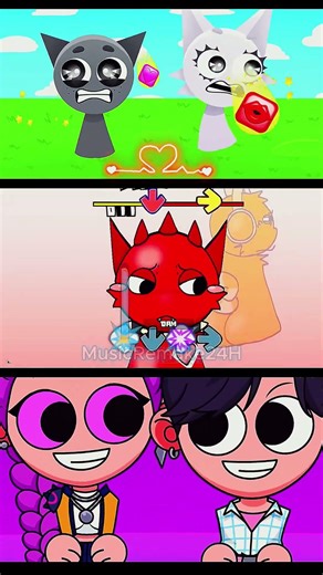 FNF My Heart Beats Like A Drum Sprunki Animation | Friday Night Funkin Game #fnf #fridaynightfunkin