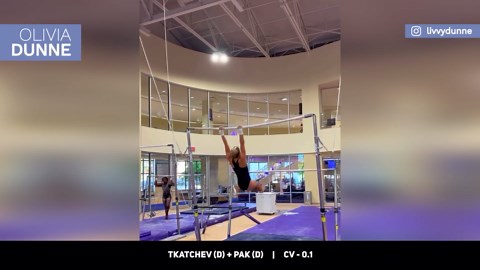 The first triple double layout in women's gymnastics is coming!