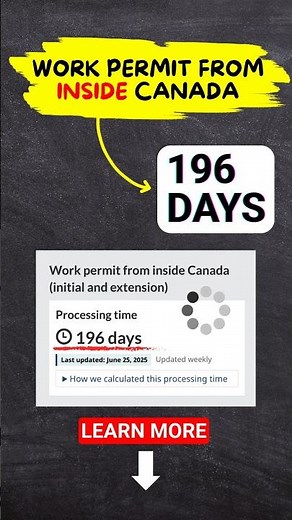 Canada Work Permit Takes 196 Days in 2025 - Inside Canada Processing Time Update