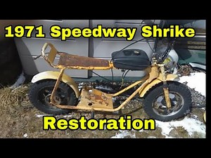 Vintage mini bike restoration