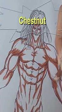 How to Draw Eren Yeager [ Titan Form ] - Attack on Titan
