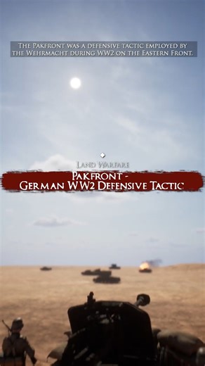 9.7K views · 157 reactions | Pakfront - German WW2 Defensive Tactic #history #fyp #tank #ww2 #tactic #war #warfare #kingsandgenerals | Kings & Generals | Facebook