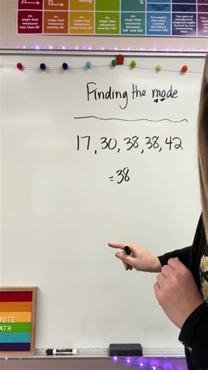 Minute Math: find the mode #maths #tutor #mathteacher #homeworkhelp #mathtutor