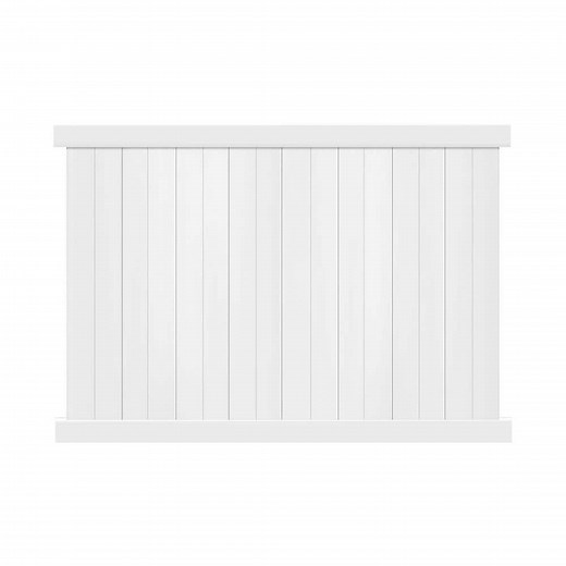 Reviews for Weatherables Pembroke 6 ft. H x 8 ft. W White Vinyl Privacy Fence Panel Kit | Pg 1 - The Home Depot