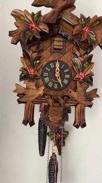 My first cuckoo clock after cleaning ￼