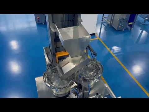 2 Vibrating Pans Counting & Packaging Machine | For Screws, Nuts, Plastic Parts & Daily Commodities