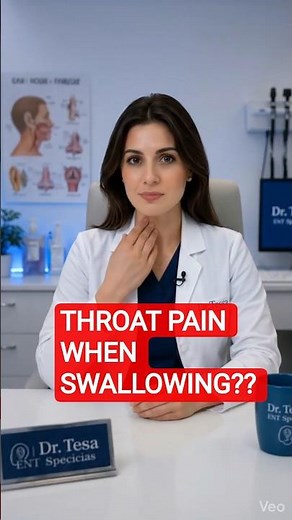 Throat Pain When Swallowing? Watch This