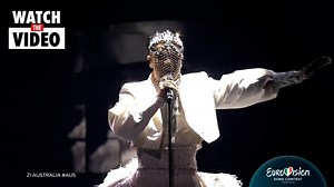 Sheldon Riley represents Australia in dazzling Eurovision performance