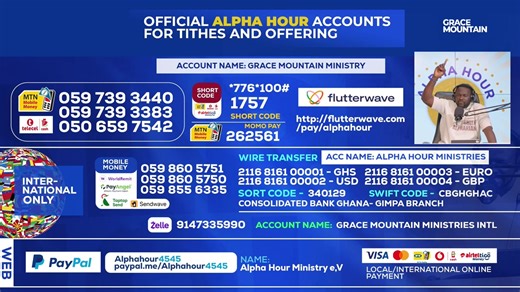 ALPHA HOUR EPISODE 1278 || WONDERS WITHOUT NUMBER || TUESDAY ,7TH APRIL 2026 #pastoragyemangelvis #WondersWithoutNumber #OneHourInprayer #12amGhanaianTime #7thApril2026 #EverydayWithGodIsEverydayInVictory #AlphaHour #AlphaHourWithPastorElvis #PrayerAndTestimonyAltar #12amGMT Copyright Disclaimer: Under Section 107 of the US Copyright Act 1976, allowance is made for fair use for purposes such as criticism, comment, news reporting, teaching, scholarship, and research. And the Ghana Copyright Act, 
