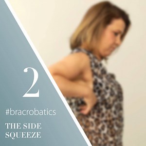 THE SIDE SQUEEZE – BRACROBATICS #2 The Side Squeeze happen when your bra insists on digging into your side, and you keep trying to “un-dig” it. It’s uncomfortable, annoying and sometimes quite painful! But don’t worry, everything has a solution and here’s how to find yours 👉 www.missmary.co.uk/bracrobatics #bracrobatics | Miss Mary of Sweden
