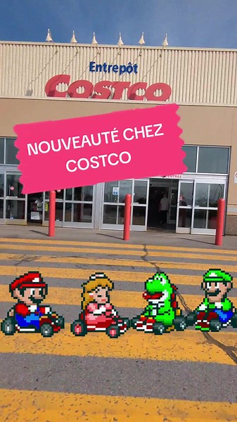 Nouveauté chez Costco pour les amateurs de Mario Kart. #nintendo #costco #costcofindscanada #mariokart #quebec