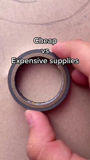 part two will be ip ince i get it done! #fyp #foryou #foryoupage #viral #trend #luca #drawing #cheapvsexpensive #cheap #crayola #art #youngartist