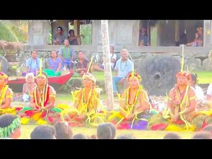 Yapese Dance Hang-Up Ceremony