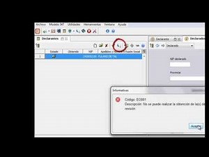 Modelo 347 - Declaración anual de operaciones.Parte2