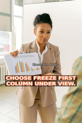 Excel Trick: Freeze Rows & Columns Easily!