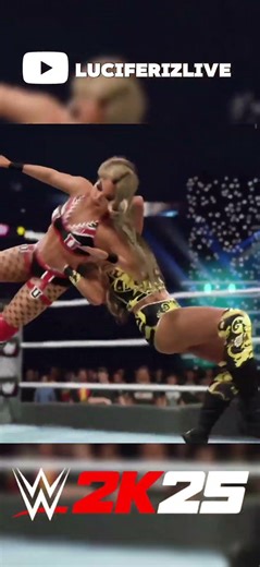 ELEKTRA LOPEZ just hit a MASSIVE BODY SLAM 😱🔥 | WWE 2K25 #wwe #gaming #shorts #viral #trending