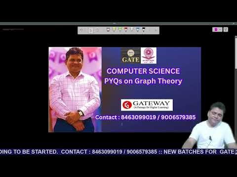Graph Theory | PYQs on Graph theory for UGC NET Computer Science and GATE CSE , GATE DA | GATEWAY