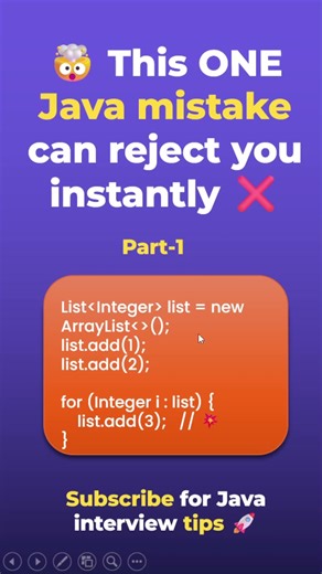 This ONE Java mistake can reject you instantly ❌ | Part 1
