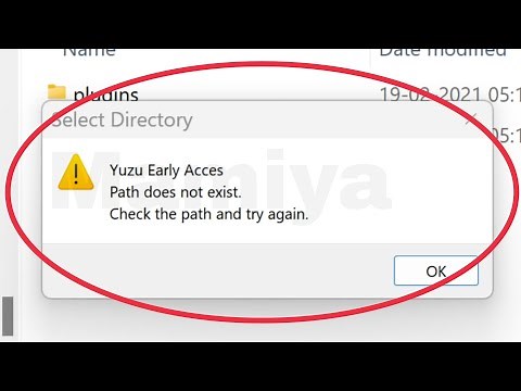 Pc Fix Select Directory Path does not exist. Check the Path and try again Problem Windows 11,10,8,7
