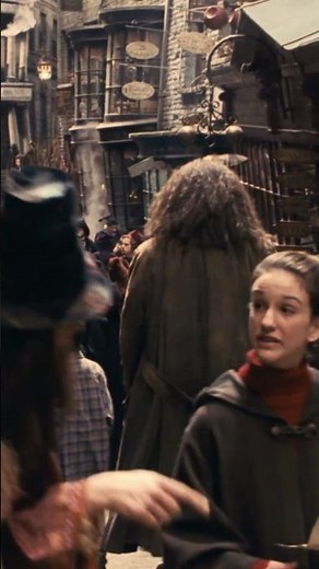 Harry visits Diagon Alley #HarryPotter #Hagrid #DiagonAlley