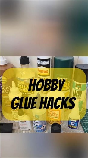 Never use the WRONG glue again! 🛑 3 Model Building Tips #diy #miniature #gluetips #hobbyhacks