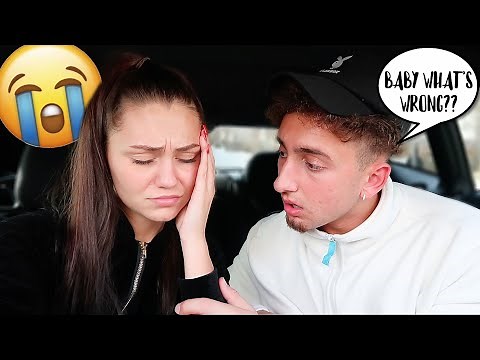 Randomly CRYING Prank On Boyfriend! *Cute Reaction*