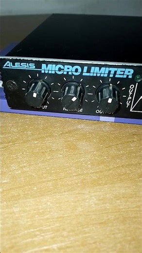 Vintage Alesis Micro Limiter USA 1988 studio винтажный студийный лимитер #shorts #studio #music