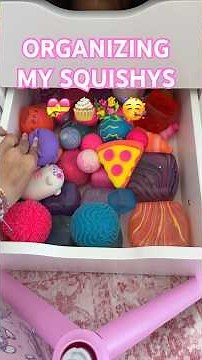 Organize my SQUISHYS with me 🥳🥳🥳 #lisishops #lisi