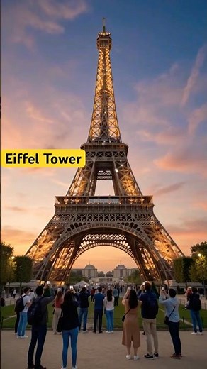 The Eiffel Tower - The Iron Landmark That Became the Symbol of Paris -France
