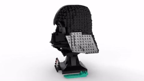 LEGO Star Wars Darth Vader Helmet Building Set, Display Model Kit for Adults, Gift for Fans, 75304