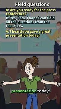 "Field questions": What does it mean in English? [ ForB English Lesson ] #shorts