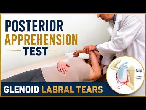 Posterior Apprehension Test | Glenoid Labrum Lesions