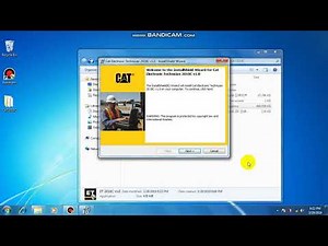 2018C CAT Caterpillar ET Diagnostic software Installation video