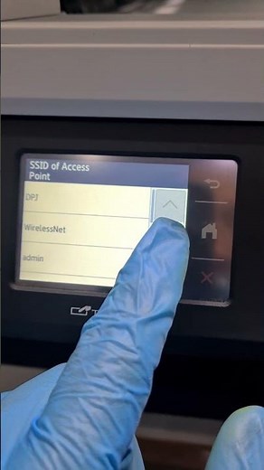 Connecting the MFC J3540DW Printer to Wifi #youtubeshorts #printer #tipsandtricks #brother