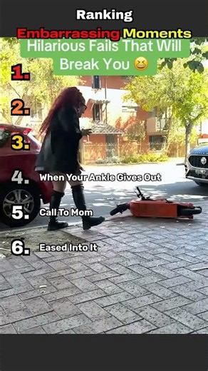Ranking Embarrassing Moments #ranking #funny #comedy #moments