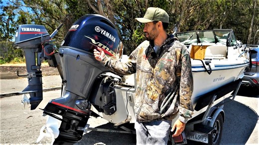 Boat Upgrade: New 90HP Yamaha Outboard Installation
