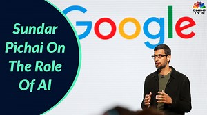32K views · 1.2K reactions | 'Key mission is to make Google universally accessible, using AI to scale up languages,' says CEO Sundar Pichai. Adds users will be able to show an image & seek answers from Google. #Google #GoogleIndia #GoogleForIndia #artificialinterlligence #SundarPichai | CNBC-TV18 | Facebook