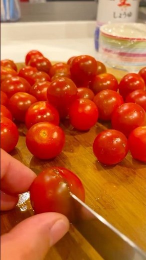 オーブンで簡単🍅セミドライトマト作ってみた。フォカッチャに使えそうです🥰