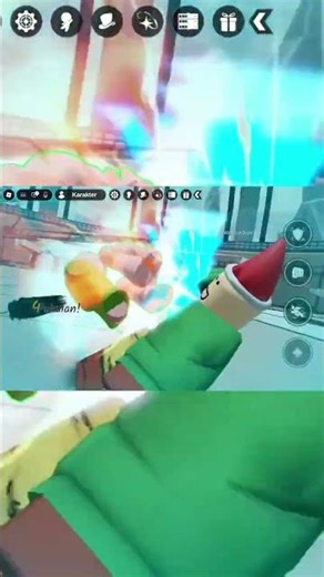 Green hero epic skill awaken hero battleground Roblox USN mohyakinyahya