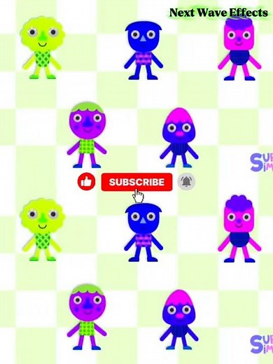 Seven Steps | Noodle & Pals Intro Logo l Sponsored by Klasky Csupo Effects #viralshort #viralshorts