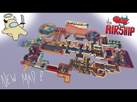 The Airship - Among Us | Minecraft map showcase