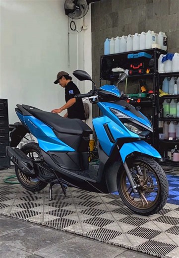Katanya vario new biru ini paling banyak yang inden? #variogen3 #variomodif #vario2026 #variobiru
