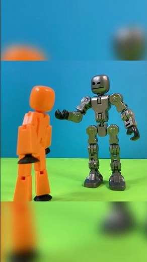 The Sketchbook | #stikbot #stopmotion #klikbot #animation