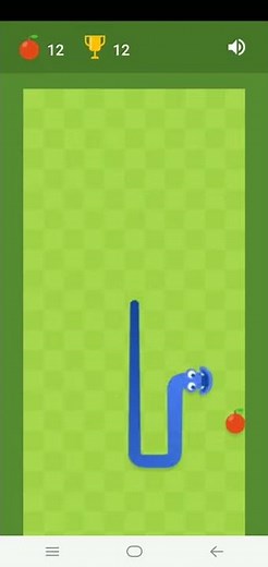 Snake is eating apple | The snake game