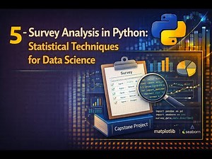 5 - Survey Analysis in Python: Statistical Techniques for Data Science