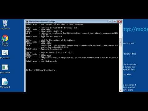 How to Run Sherlock for Windows Privilege Escalation