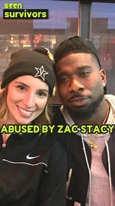 My Ex Hurt Me In Front Of Our Baby "The father of my son, he hit me in the head. He flung me towards the TV. It was like a wrecking ball." Kristin was violently assaulted by her ex boyfriend, former NFL player Zac Stacy, in front of their child. She's now a mental health advocate, talking about the importance of providing therapy and treatment to rehabilitate people rather than dehumanizing jail time. | seen.tv