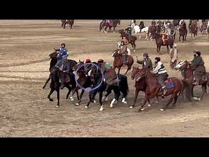 Afghanistan - Buzkashi - The horse sport from Rambo 3